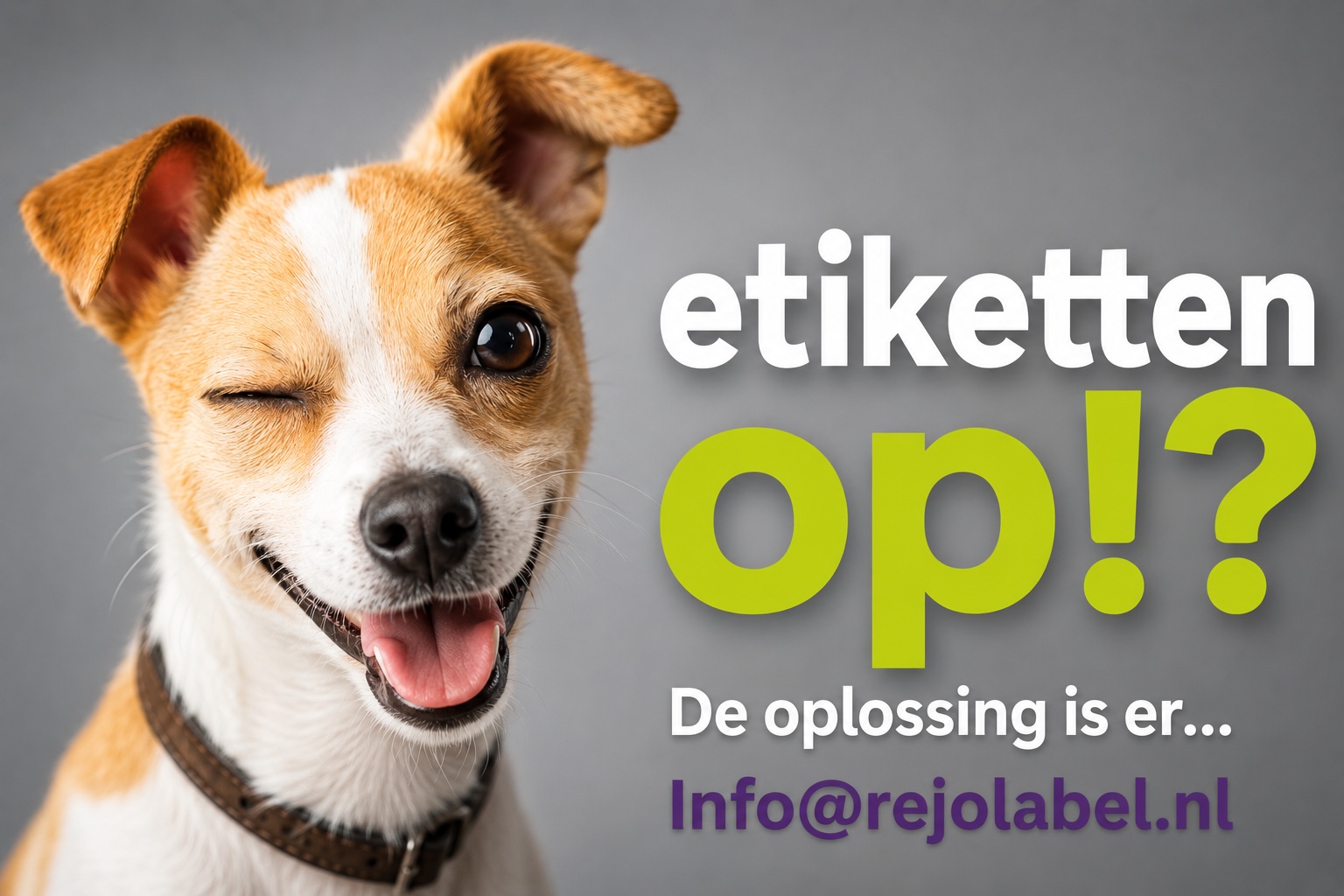 Etiketten op? De oplossing is er - ReJoLabel